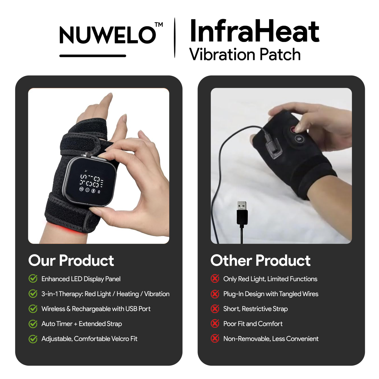 InfraHeat Vibration Patch