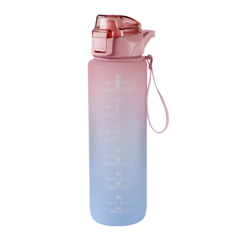 Portable Sports Gym Drinking Bottle with Straw