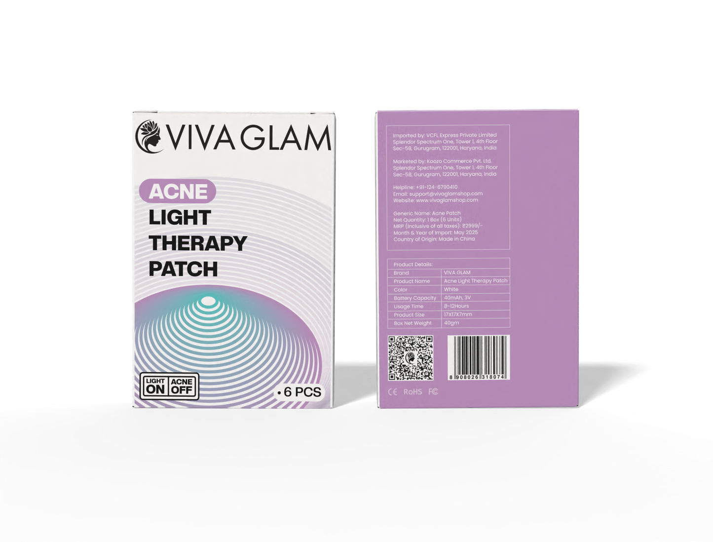 VivaGlam LED Therapy Acne Patch